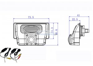 iParaAiluRy® wireless CCD 1/3" car parking camera for Nissan Teana Sylphy TIIDA rear backup camera  night version waterproof 170 degree