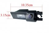 iParaAiluRy® for Opel Vectra&Zafira&Buick Regal 2009 parking camera Hot sell Wired car rearview backup camera