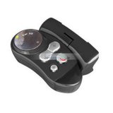 iParaAiluRy® Portable Mini Steering Wheel Bluetooth Car Kit Speakerphone Black