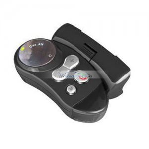 iParaAiluRy® Portable Mini Steering Wheel Bluetooth Car Kit Speakerphone Black