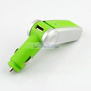 iParaAiluRy® Rotatable Air Purifier Cleaner USB 2.0 Port Car Charger