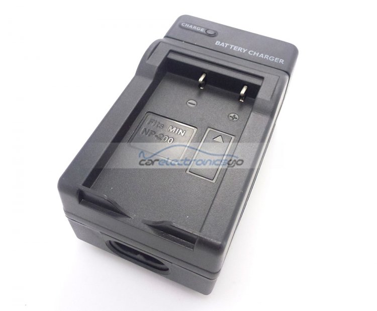 iParaAiluRy® AC & Car Travel Battery Chager for NP-200 NP 200 NP200 Battery of Minolta DiMAGE X Xg Xi Xt X20 X21 ZtBiz Camera... - Click Image to Close