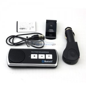 iParaAiluRy® High Quality Handsfree In-car Bluetooth Speakerphone Car Kit Speaker Phone