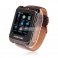 iParaAiluRy® S9110 MTK6225 Quad Band Watch Phone 1.8 Inch Touch Screen Bluetooth Camera with Bluetooth Earphone - Brown