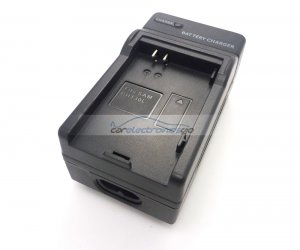 iParaAiluRy® AC & Car Travel Battery Chager for Samsung BH130L Battery