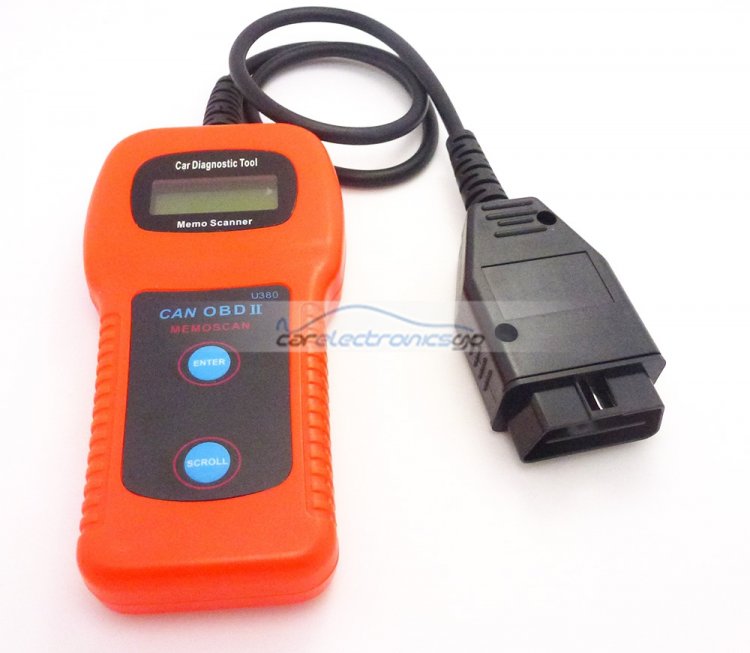iParaAiluRy® U380 OBDII OBD2 EOBD Check Engine Scanner Trouble Code Reader - Click Image to Close