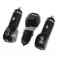 iParaAiluRy® 2 in 1 FM71 Handsfree Car Strong Stereo FM Modulator FM Transmitter Stand With Car Charger LED Display
