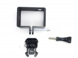 iParaAiluRy® BacPac Frame for Gopro Hero3, with Assorted Mounting Hardware