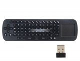 iParaAiluRy® New Measy RC12 2.4G Wireless Air Mouse With Keyboard Set Black