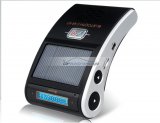 iParaAiluRy® LCD Screen Multifunctional Sun Visor Bluetooth Hands-free Car Kit with MP3 Player & FM Transmitter Black