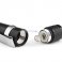 iParaAiluRy® New  LED Flashlight Torch Light with Clip XT-7224 3W Aluminum(2 x AAA)