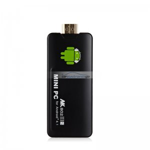 iParaAiluRy® New Android TV MK802 IIIS Android 4.1 A9 1.6G 1G DDR3 8GB Mini PC Google TV Dongle Box Internet Wifi 1080P Player Black