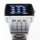 iParaAiluRy® X8 Watch Phone MTK6235 Dual SIM Card WiFi Java Bluetooth 1.5 Inch Touch Screen Cellphone - Silver