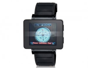 iParaAiluRy® 1.8" TFT Touch Screen Single SIM Card Watch Phone Quad Band with 0.3M Camera, JAVA, Bluetooth & Recorder