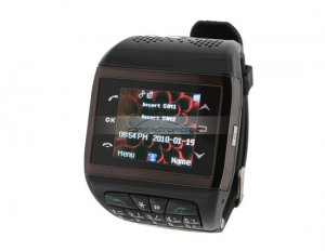 iParaAiluRy® 1.33" TFT Touch Screen Watch Mobile/Cell Phone Dual SIM Standby Quad-band FM Bluetooth