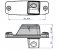 iParaAiluRy® 1090K Waterproof CCD Car rear view rearview camera For Hyundai Sonata 2011 parking camera