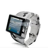 iParaAiluRy® 2" Android Phone Watch "Rock" with 8GB Micro SD, 2MP Camera Army Combat Uniform Pattern