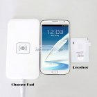 iParaAiluRy® Wireless Charger Pad with Receiver for Samsung Galaxy S4 i9500 , S3 ,Note 2 Qi Standard
