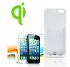 iParaAiluRy® Wireless Charger Rreceiver case for iPhone 5 White/Black QI Standard