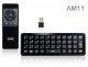 iParaAiluRy® New Auxtek AM11 2.4GHz Wireless Keyboard With Air Fly Mouse Black