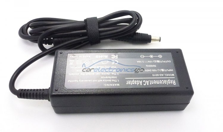 iParaAiluRy® Laptop AC Adatper Power Chager for Samsung 630 680 820 850 X05 X10 P30 60W 19V 3.16A With Tip 5.5 x 3.0mm - Click Image to Close