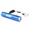 iParaAiluRy® Mini Superbright LED Flashlight Aluminum Keychain 1XAA Blue