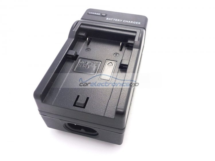 iParaAiluRy® AC & Car Travel Battery Chager for JVC V808 VF823U V823 VF815U V815 VF808U Battery - Click Image to Close