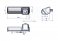 iParaAiluRy® New coming 2.4G Wireless  high quality CCD Car backup Camera  for Mitsubishi Grandis Night Vision Parking camera