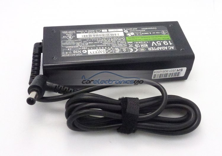 iParaAiluRy® Laptop AC Adatper Power Chager for Sony VAIO VGN BZ CR CS FW NR NS SR SZ NW series 90W 19.5V 4.7A With Tip 6.5 x 4.4mm - Click Image to Close