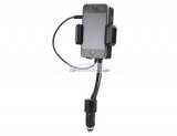 iParaAiluRy® New All-in-One Car FM transmitter Kit for iPhone, iPod, iTouch Black