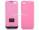 iParaAiluRy® 2200mAh Extended Battery Case for iPhone 5 Battery Case Power Bank(Pink)