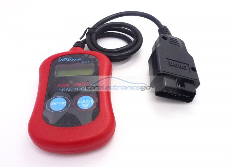 iParaAiluRy® Car Diagnostic Tool KONNWEI KW805 Code Scanner Fault Reader CAN OBD2 OBD II EOBD ENGINE MANAGEMENT - Click Image to Close