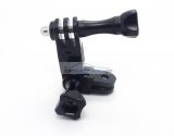iParaAiluRy® Three-way Adjustable Pivot Arm for GoPro Hero 3 Hero 2 Hero 1 Camera- Black