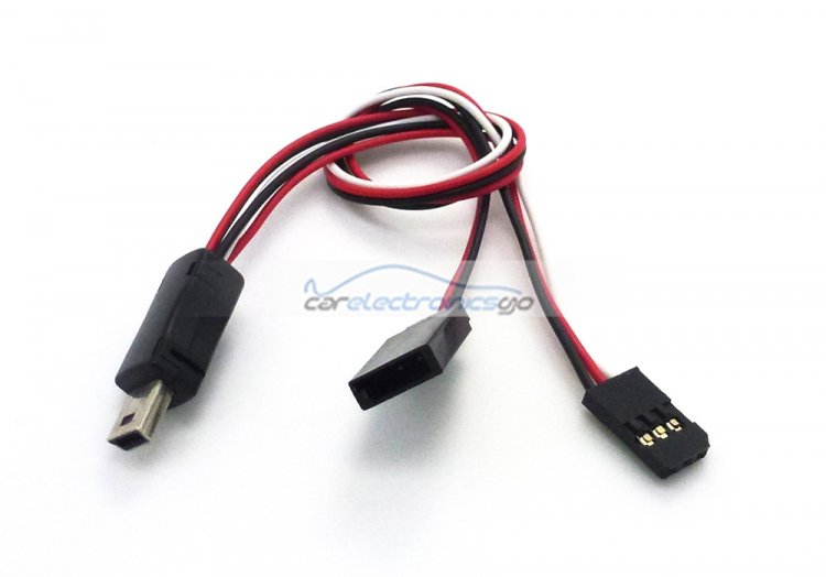 iParaAiluRy® New for Gopro/Gopro 3 USB TO AV Video Output & 5V power DC(BEC) input Wire Cable plug - Click Image to Close