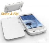 iParaAiluRy® White Power Bank Case For Samsung Galaxy S3 i9300 with Cover 2200mAh