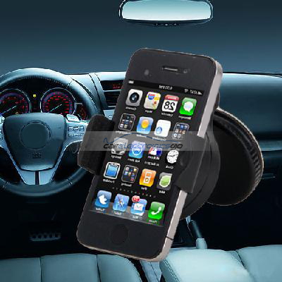 iParaAiluRy® Universal Car Mount Holder For Phones GPS iPod iPhone 4G MP4 - Click Image to Close