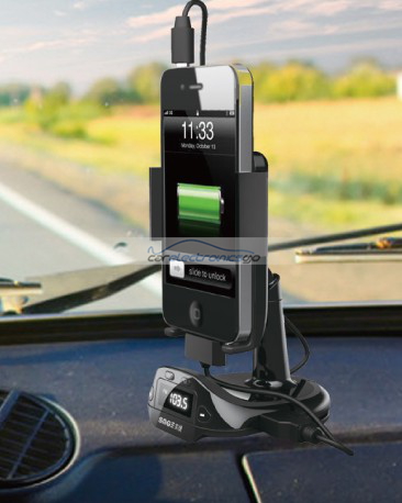 iParaAiluRy® Multi-function Car Cell Phone Holder for iPhone iPad