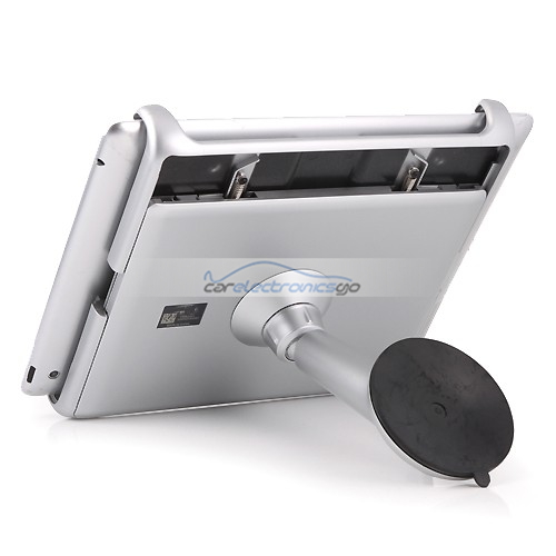 iParaAiluRy® Plastic Car Holder Vehicle Mount for iPad 2/New iPad Silver/Black