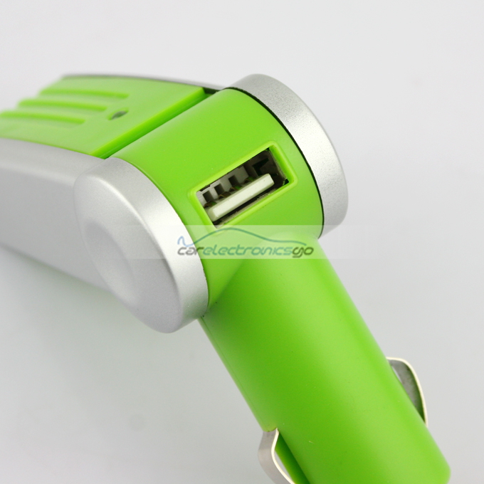 iParaAiluRy® Rotatable Air Purifier Cleaner USB 2.0 Port Car Charger