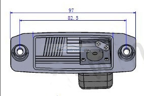 iParaAiluRy® hot sell car rear back camera For KIA new carens sorento Borrego parking camera