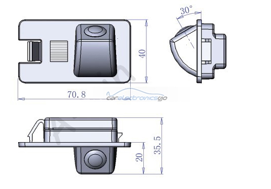 iParaAiluRy® Car parking Camera  Parking Assistance Car back up Camera For Great Wall Hover Haval H3 H5  Wired