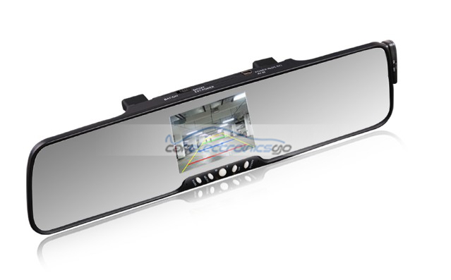 iParaAiluRy® 3.5" TFT Bluetooth car kit wireless back-up camera rearview mirror system