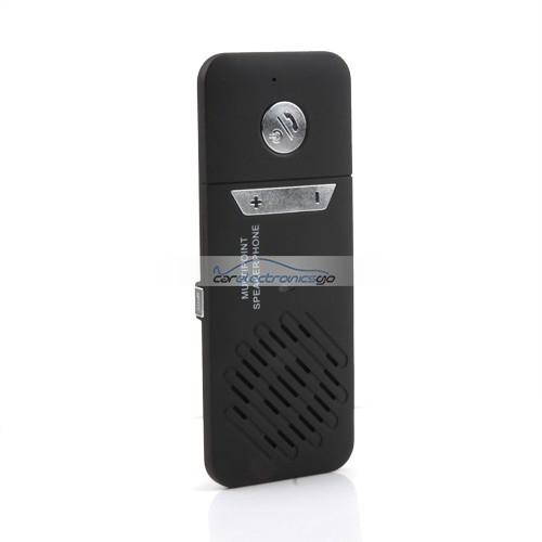 iParaAiluRy® Bluetooth Handsfree Car Kit Sunvisor Multipoint Speakerphone Black