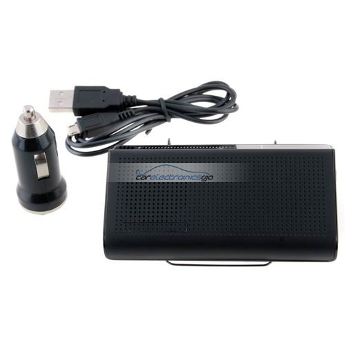 iParaAiluRy® Bluetooth Car Kit Wireless Touch Speaker Sunvisor Multipoint Speakerphone
