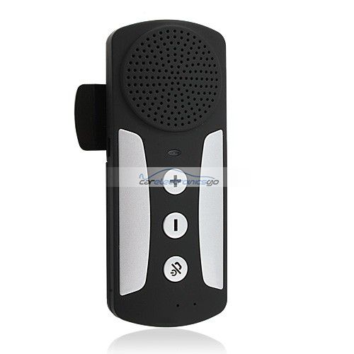 iParaAiluRy® Handsfree Car Kit Single Standby Bluetooth Multipoint Speakerphone Black