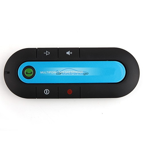 iParaAiluRy® New Ultrathin Multipoint Speakerphone Handsfree Kit with Bluetooth for Car Mul-Color