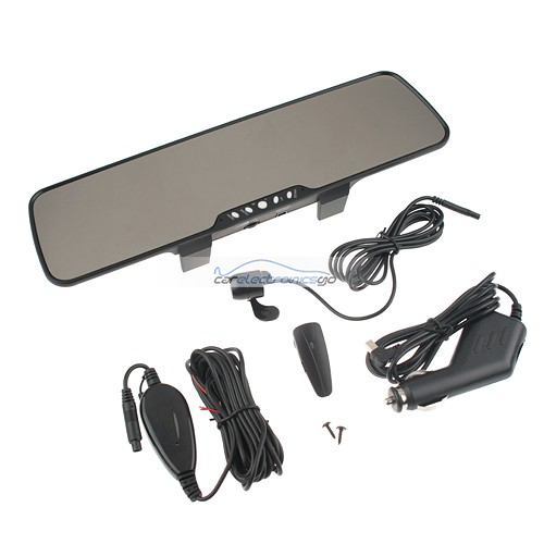 iParaAiluRy® New Ultra Thin and Light Bluetooth Car Kit Car DVR Wireless Back