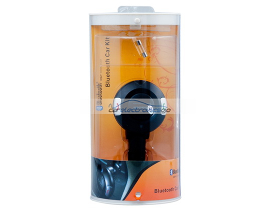 iParaAiluRy® New Cigarette Lighter Powered Bluetooth Car Kit Black