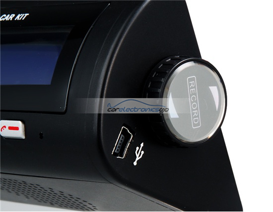 iParaAiluRy® New LCD Screen Multifunctional Sun Visor Hands-free Bluetooth Car Kit Black
