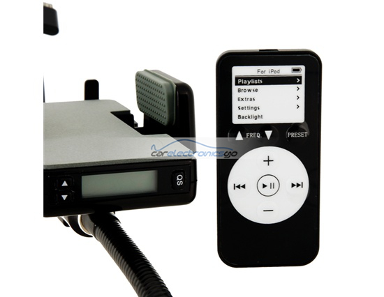 iParaAiluRy® New All in One FM Hands Free Car Kit and FM Transmitter for iPod/iPhone4/3GS Black